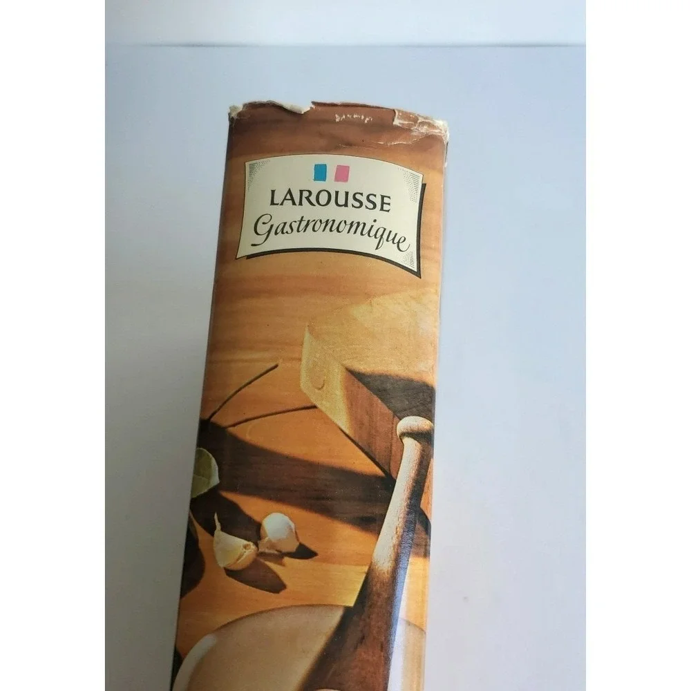 Larousse Gastronomique Cookbook The Encyclopedia of Food Wine VTG 1961 HC HB